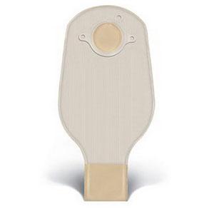 Natura® Two-Piece Drainable Pouch, Flange 2-3/4" (70mm), Opaque 12" (30.5cm), Tail Clip - Box of 20