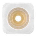Esteem synergy® Convex Durahesive® Skin Barrier, 4" x 4" (10cm x 10cm) White, Moldable Stoma Opening 1/2" - 7/8" (13mm - 22mm) - Box of 10