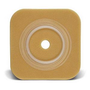 Natura® Durahesive® Skin Barrier, 5" x 5" (12.5cm x 12.5cm) , Cut-to-Fit Stoma Opening 1/2" - 2-1/4" (13mm - 57mm), Flange 2-3/4" (70mm) - Box of 10