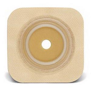 Natura® Flexible Durahesive® Skin Barrier, 4" x 4" (10cm x 10cm) Tan, Cut-to-Fit Stoma Opening 1/2" - 1-1/4" (13mm - 32mm), Flange 1-3/4" (45mm) - Box of 10