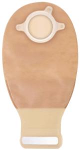 Natura® Two-Piece Drainable Pouch, Flange 2-1/4" (57mm), Opaque 12" (30.5cm), InvisiClose® - Box of 10
