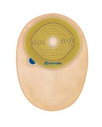 Esteem®+ One-Piece Stomahesive® Skin Barrier, Pre-Cut Stoma Opening 1" (25mm), Closed Pouch, Opaque 8" (20.3cm) - Box of 30
