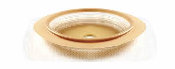 Natura® Stomahesive® Skin Barrier, 4-1/2" x 4-1/2" (11.5cm x 11.5cm) White, Cut-to-Fit Stoma Opening 1/2" - 1-3/4" (13mm - 45mm), Flange 2-3/4" (70mm) - Box of 10