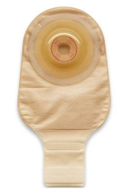Esteem®+ Flex Convex Hydrocolloid Skin Barrier, Cut-to-Fit Stoma Opening , Drainable Pouch, Opaque with Easy-View Window 8-2/3" (22cm), Safe Seal - Box of 10