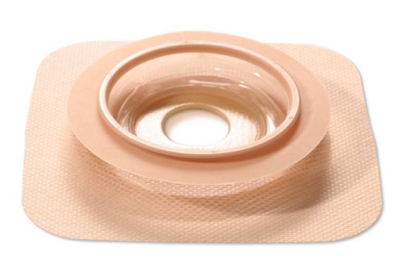 Natura® Convex Durahesive® Skin Barrier, White, Cut-to-Fit Stoma Opening 1/2" - 7/8" (13mm - 22mm), Flange 1-3/4" (45mm) - Box of 10
