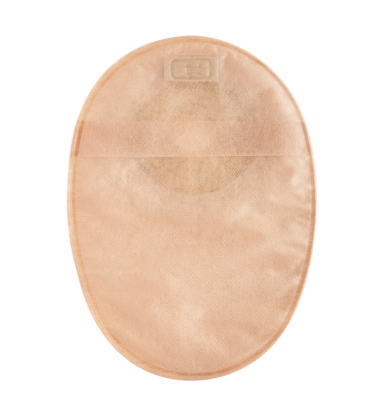Natura® Two-Piece Closed Pouch, Flange 2-3/4" (70mm), Opaque with Easy-View Window 8.2" (20.8cm) - Box of 30
