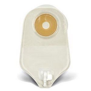 BX/10 ACTIVE LIFE ,UROSTOMY POUCH TRANSPARENT WITH ACCUSEAL TAP AND DURAHESIVE FLEXIBLE SKIN BARRIER,PRE CUT 22MM(7/8")