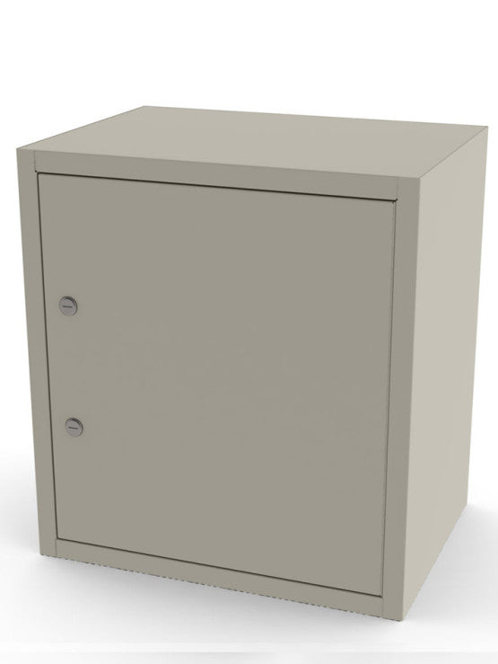EA/1 NARCOTIC CABINET, SINGLE DOOR, DOUBLE LOCK, 5 SHELVES, 18"W X 20.25"H X 13.5"D