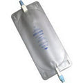 EA/1 URO-SAFE DISPOSABLE VINYL LEG BAG WITH THUMB CLAMP, SIZE 32 OZ (LARGE)