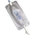 EA/1 URO-SAFE DISPOSABLE VINYL LEG BAG WITH THUMB CLAMP, SIZE 18 OZ (MEDIUM)