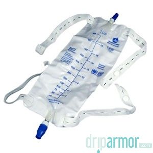 EA/1 REUSABLE URINARY LEG BAG, ANTI REFLUX VALVE  SIZE 9 OZ (SMALL)