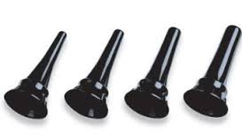 SET/4 EAR OTOSCOPE SPECULA SET, UNIVERSAL, REUSABLE, 2/3/4/5MM