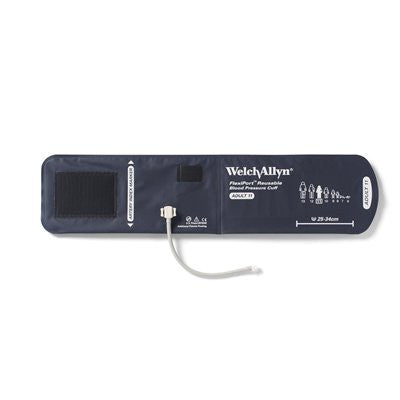 EA/1 REUSABLE BLOOD PRESSURE CUFF, 2-TUBE, ADULT, FLEXI-PORT