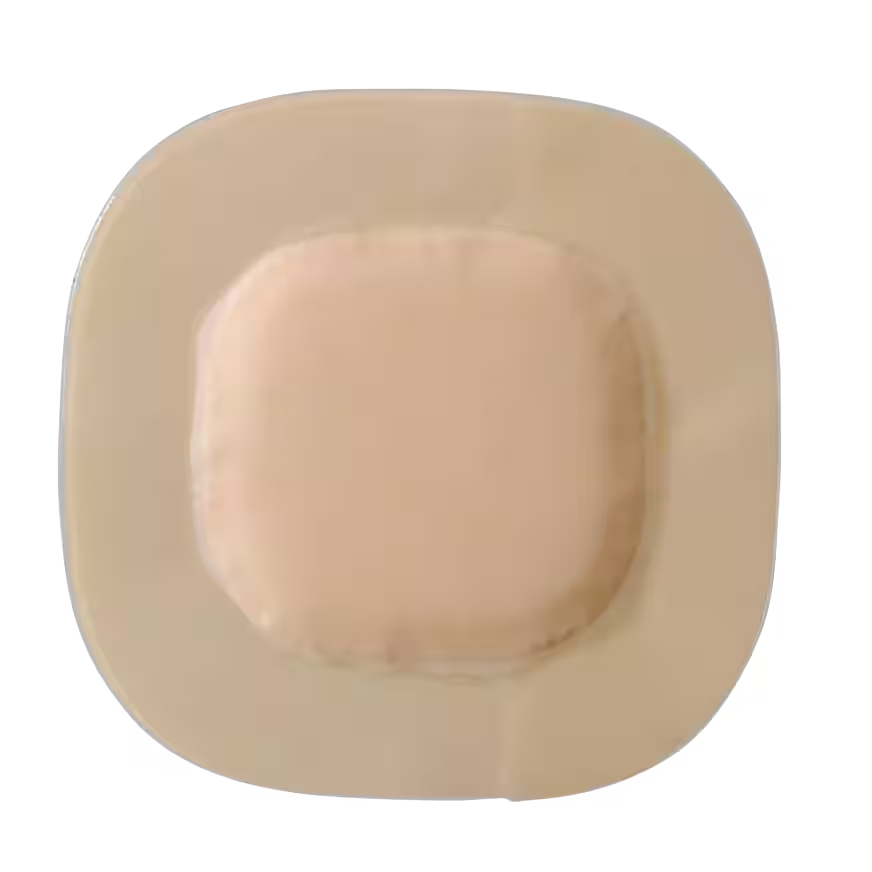 BX/10 Coloplast - Biatain Super Adhesive Foam Dressing 4 in x 4 in (10 cm x 10 cm)