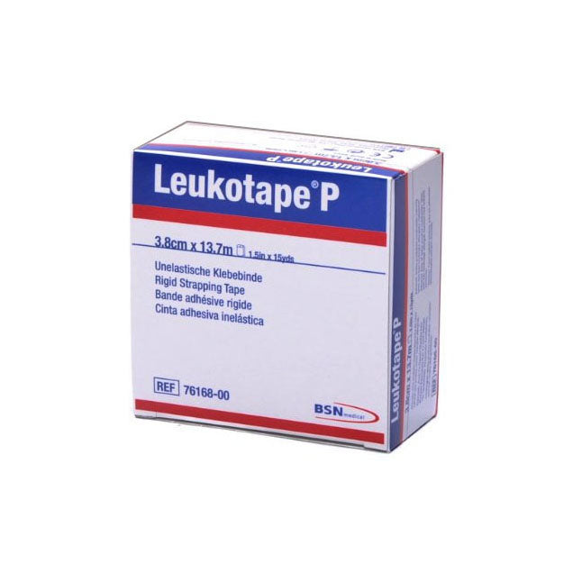BX/1 LEUKOTAPE P HIGH ADHESIVE RIGID STRAPPING TAPE 3.8CM X 13.7M
