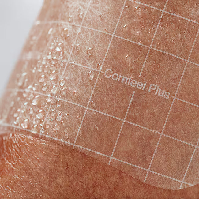 BX/10 COMFEEL PLUS TRANSPARENT DRESSING, SIZE 4IN X 4IN (10CM X 10CM)