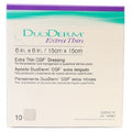 BX/10 DUODERM EXTRA THIN CGF HYDROCOLLOID DRESSING, STERILE, 15CM X 15CM (6IN X 6IN)