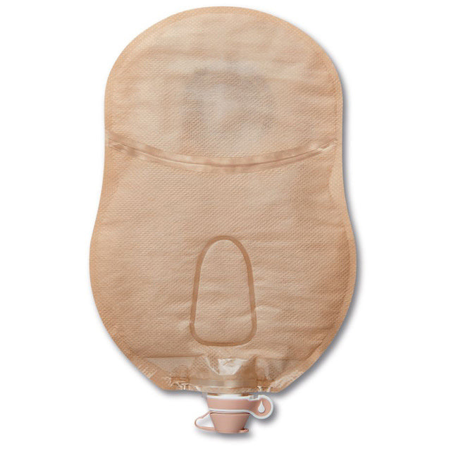 CeraPlus™ One-Piece Urostomy Pouch - Convex Skin Barrier With Tape Border - Box of 5