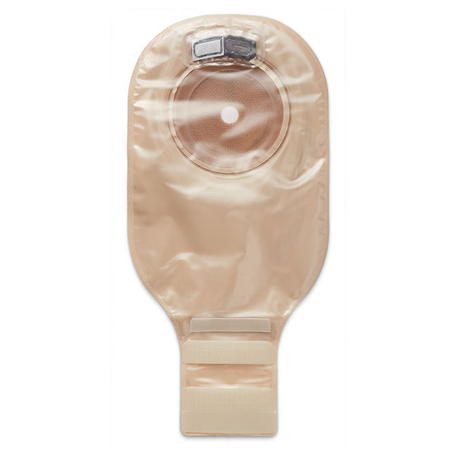 CeraPlus™ One-Piece Drainable Pouch - Soft Convex Skin Barrier With Tape Border - Box of 5