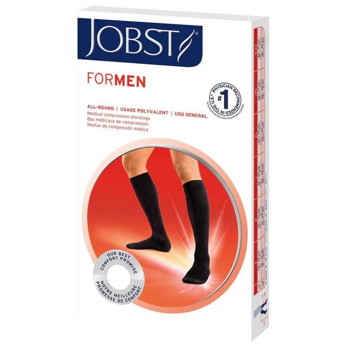 JOBST® forMen Knee High w/ SoftFit Band 15-20 mmHg