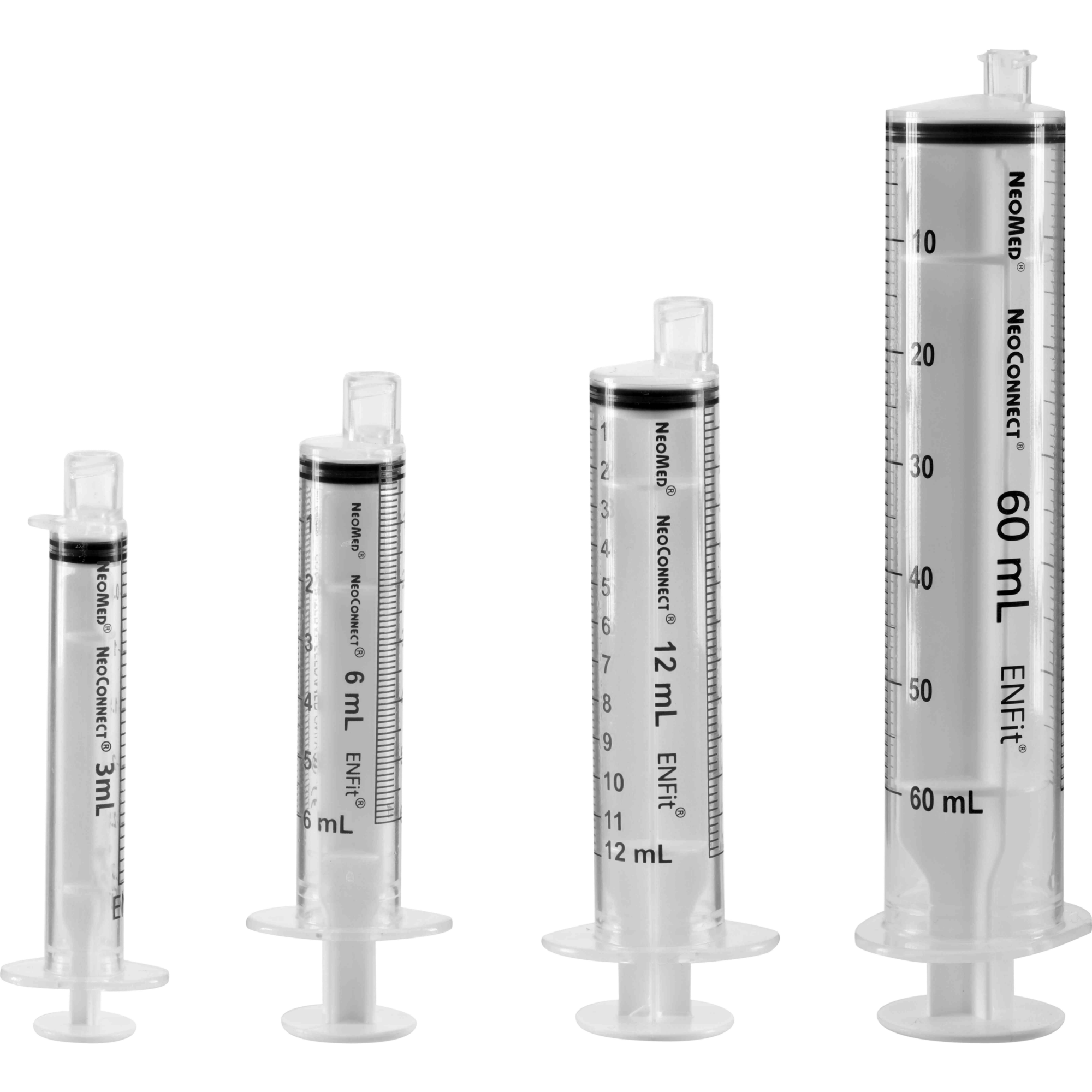 NEOMED* At Home OTC Reusable Syringes 60 ml - Case of 10