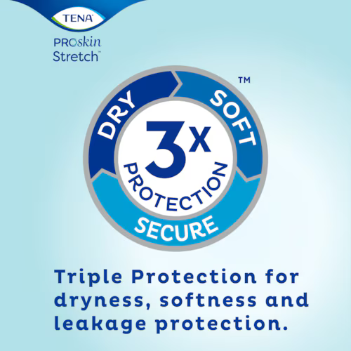 TENA ProSkin™ Stretch Super Incontinence Briefs | Fully Breathable