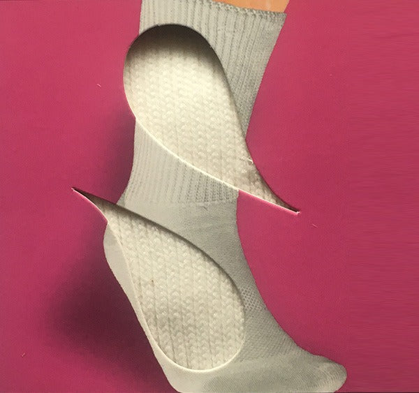 Synergy™ Diabetic/Arthritic Therapeutic Womens Crew Socks - 1 Pair (Non-returnable product)